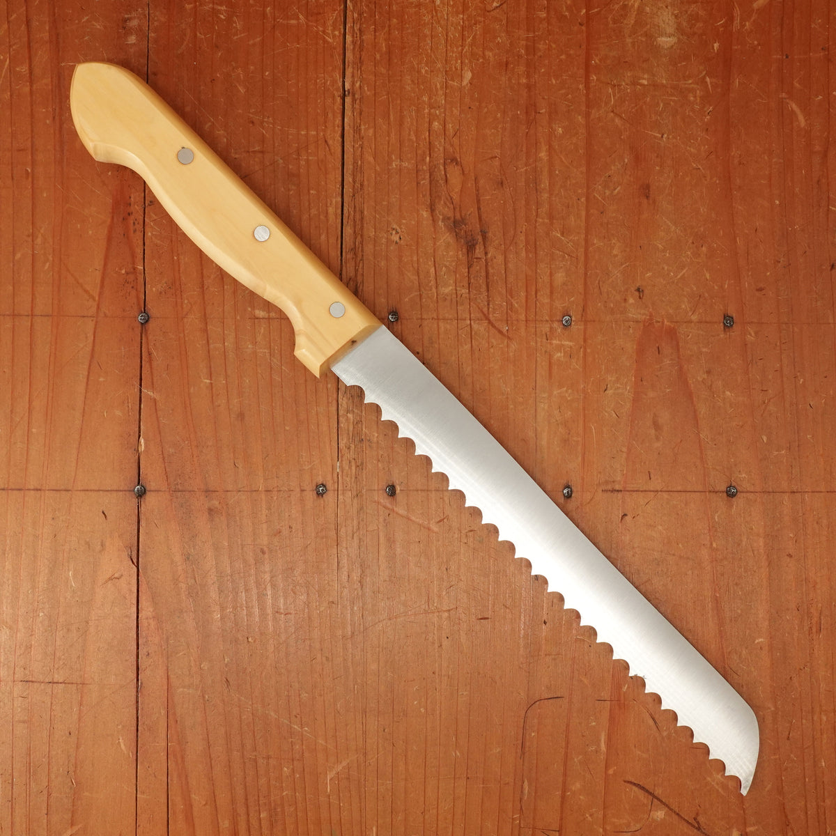 Pallares 8" Bread Knife Stainless Steel Boxwood Handle