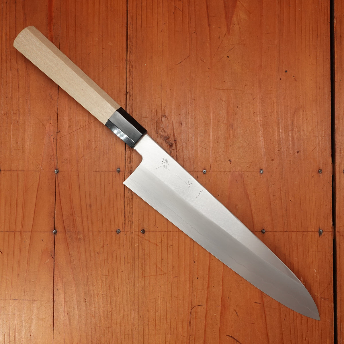 Hitohira Kikuchiyo Ren 240mm Gyuto Ginsanko Ho Wood