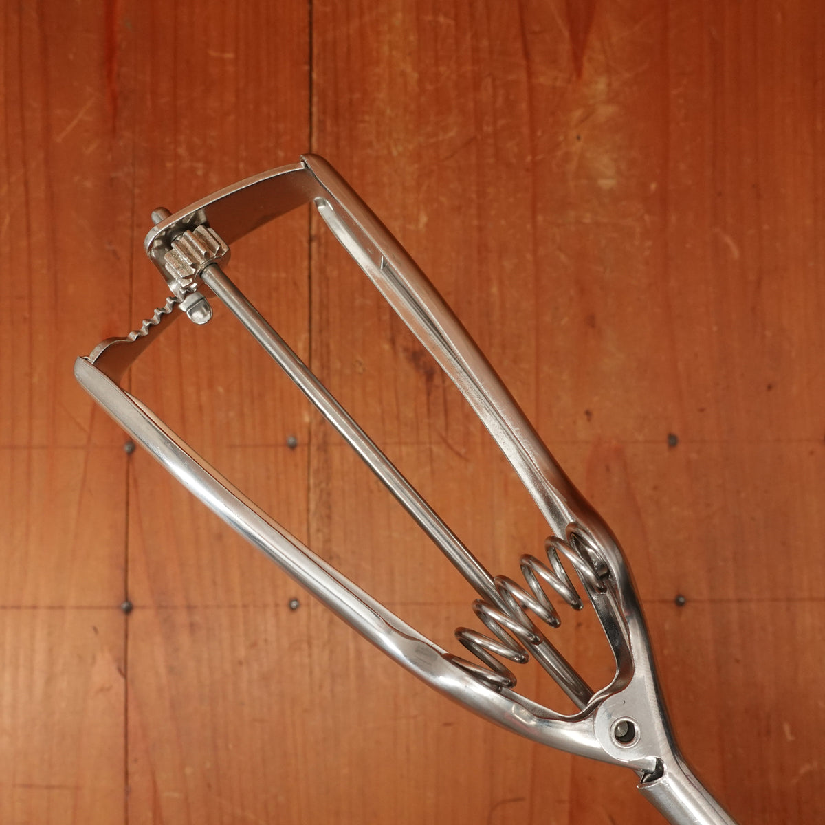 Stainless Steel Spring-Loaded Ice Cream Scoop