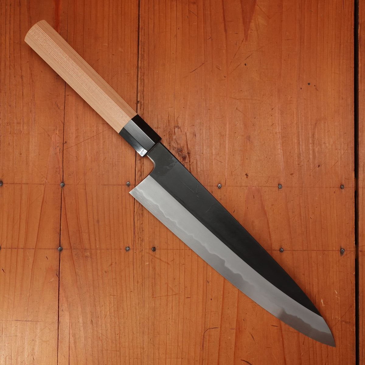 Hitohira Tanaka Kyuzo 240mm Gyuto Aogami 1 Yakisugi Cedar