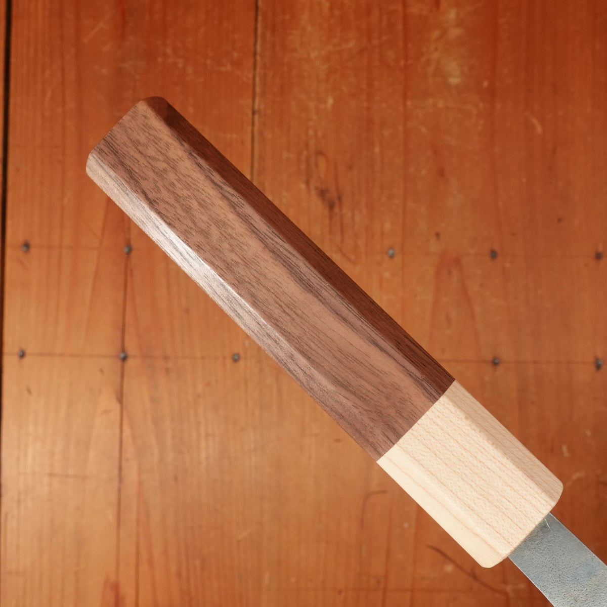 Hitohira TD 150mm Honesuki Kaku Stainless Clad Aogami 2 Kurouchi