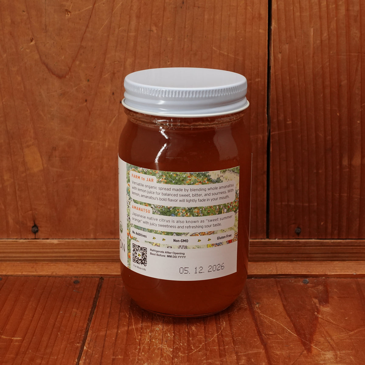 Kankitsu Labo Organic Amanatsu & Lemon Spread - 260g