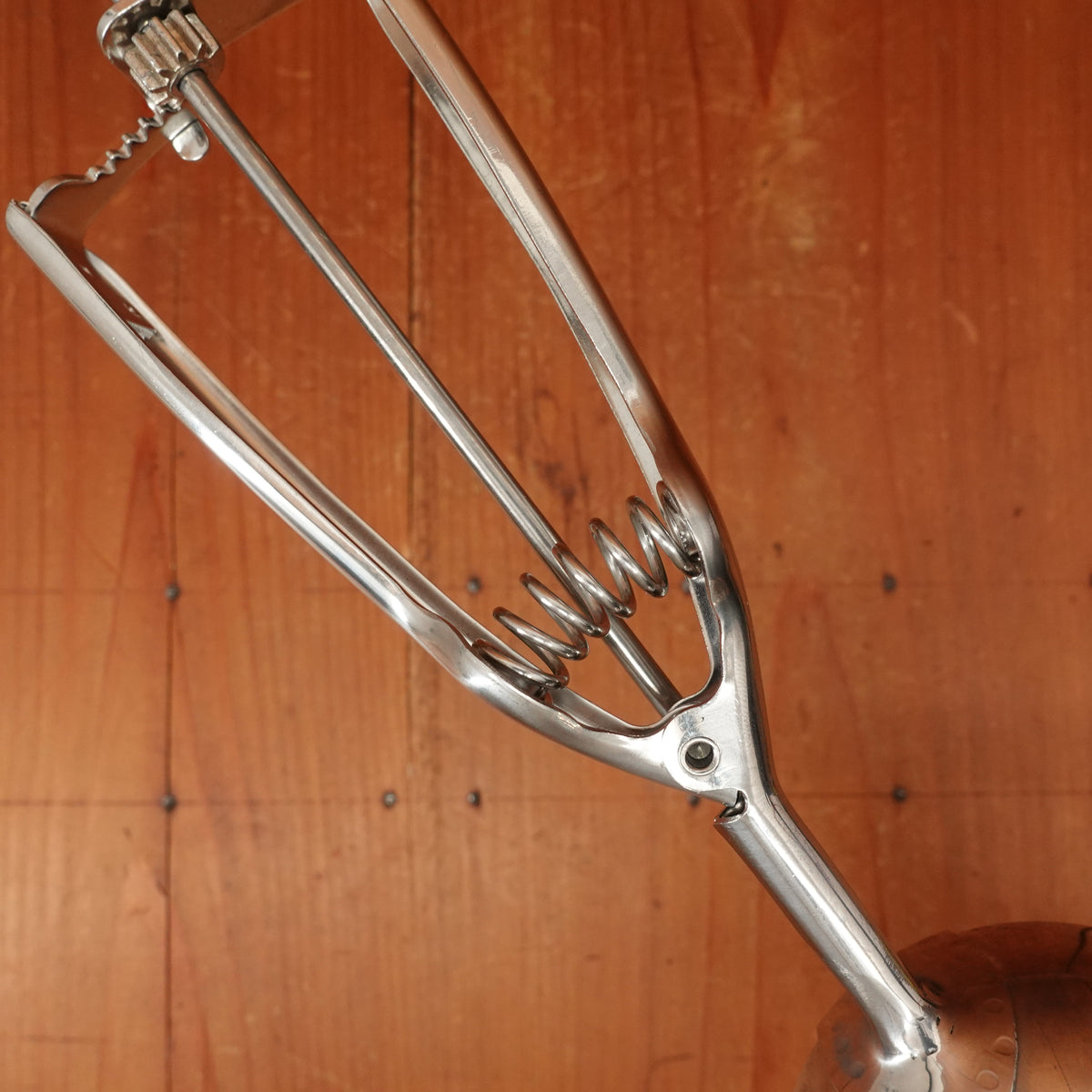 Stainless Steel Spring-Loaded Ice Cream Scoop