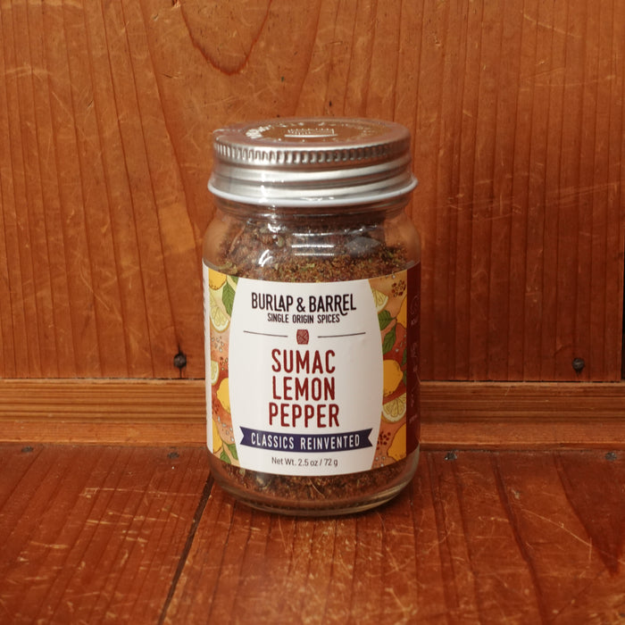 Burlap & Barrel Sumac Lemon Pepper - 2.5oz