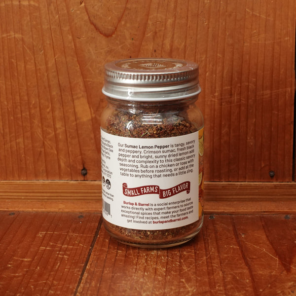 Burlap & Barrel Sumac Lemon Pepper - 2.5oz