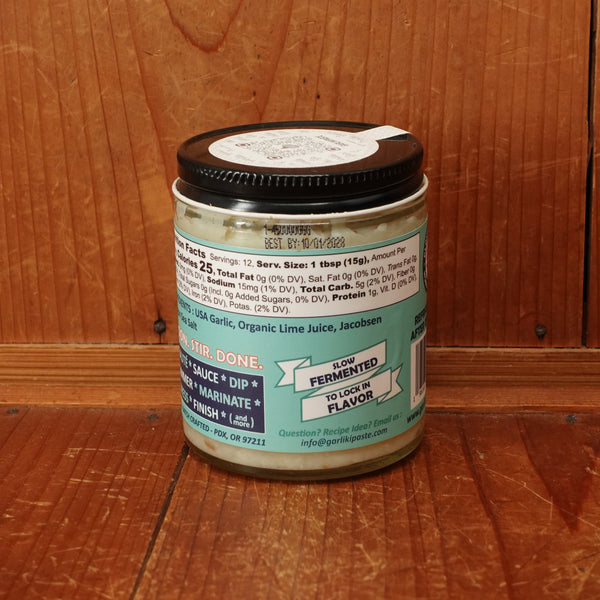 Garliki "Original" Premium Fermented Garlic Culinary Paste - 6oz