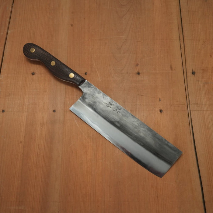 Jiro Nakagawa 180mm Yo Nakiri Shirogami 1 Taihei Tagayasan Handle #495