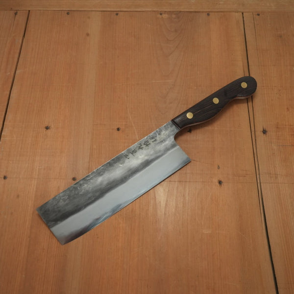 Jiro Nakagawa 180mm Yo Nakiri Shirogami 1 Taihei Tagayasan Handle #495