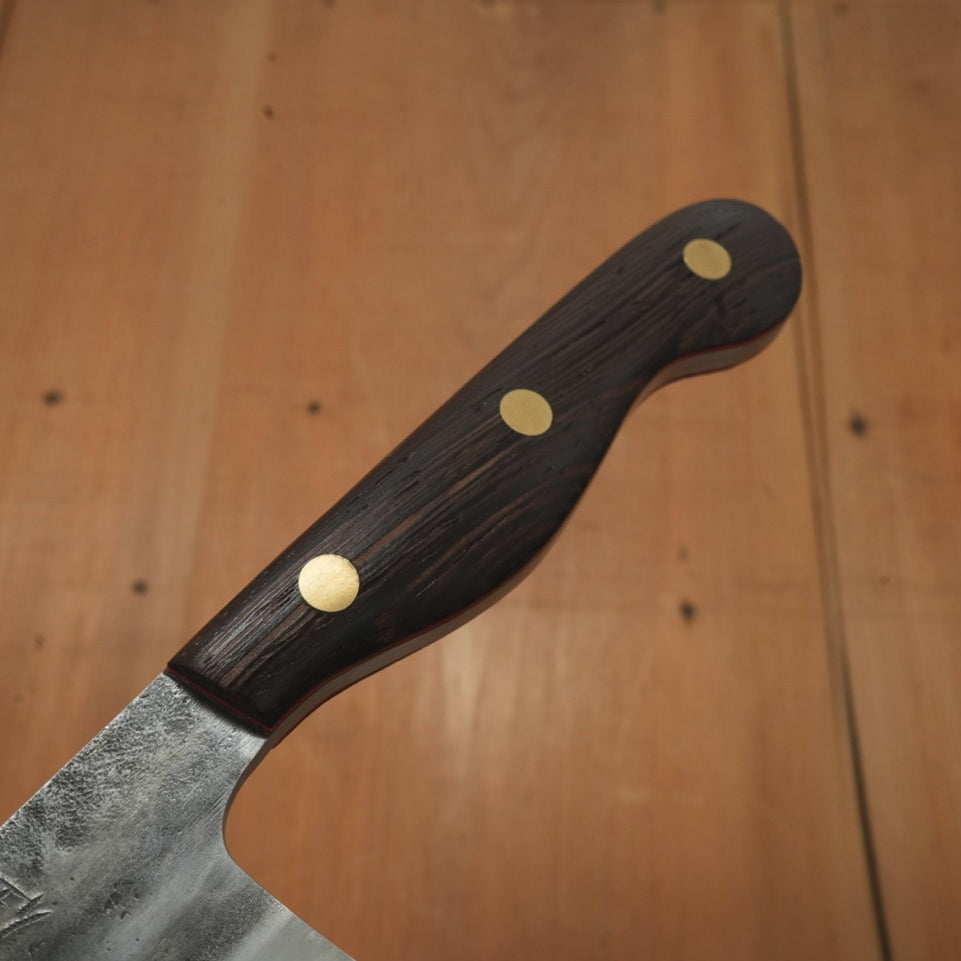 Jiro Nakagawa 180mm Yo Nakiri Shirogami 1 Taihei Tagayasan Handle #495