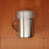 Stainless Steel Shaker Jar with Handle and Lid