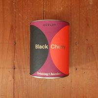 Ocelot Black Cherry Drinking Chocolate Tin - 200g