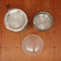 Stainless Steel Shaker Jar with Handle and Lid
