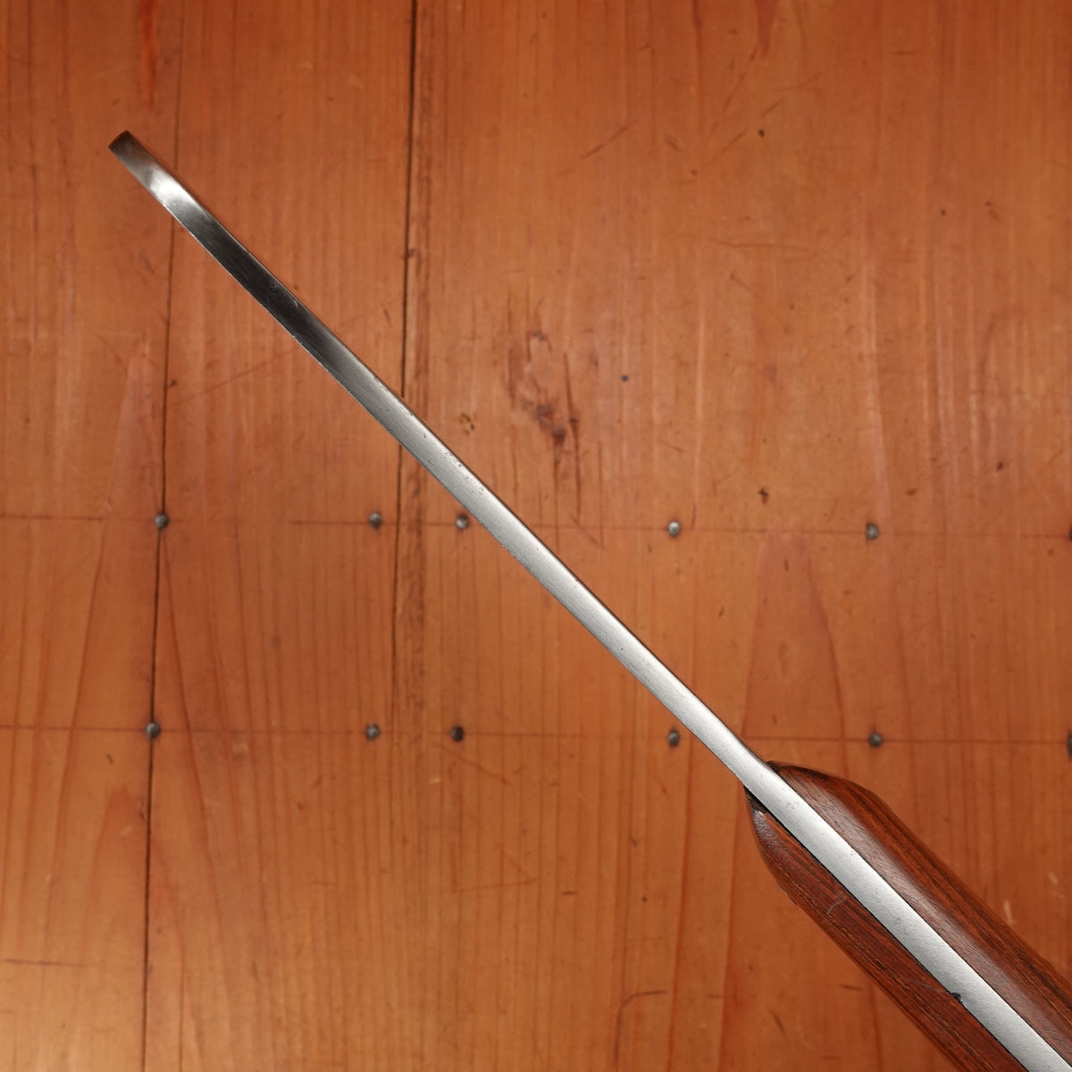 Unmarked 5.75" Heavy Cleaver Carbon Steel Custom Handle 21.5 oz USA