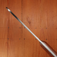 Unmarked 5.75" Heavy Cleaver Carbon Steel Custom Handle 21.5 oz USA