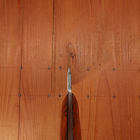 Unmarked 5.75" Heavy Cleaver Carbon Steel Custom Handle 21.5 oz USA