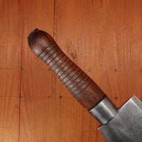 6" Hand Forged Cleaver Turned Handle Approx 1880s-1920