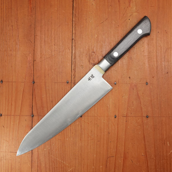 Kogetsu 210mm Gyuto Mono SK High Carbon Steel Pakka Handle