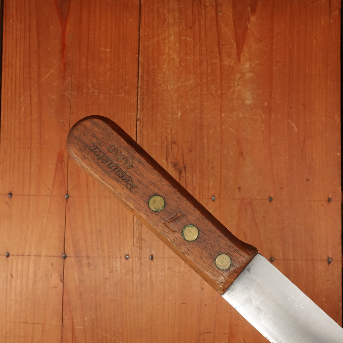 Remington 10" Bullnose Carbon Steel Walnut USA 1920s-40s