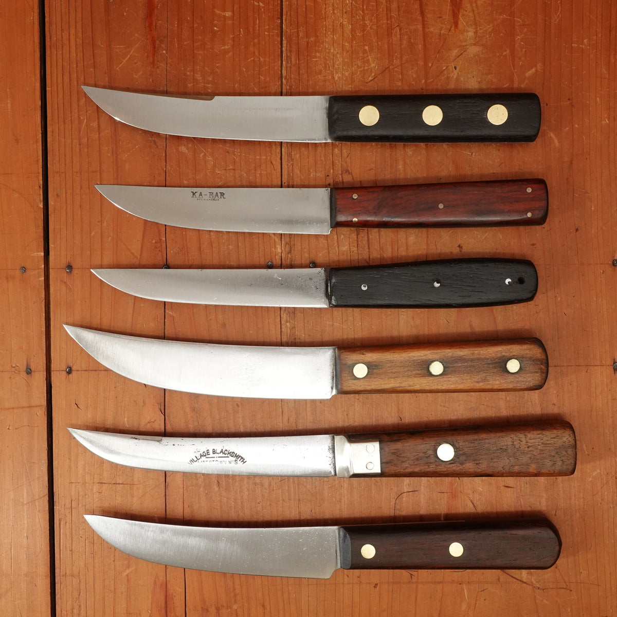 Bernal Cutlery Historically Inaccurate 5.5" - 5.75"  Butcher's Utility / Field Knife Repurposed Carbon Steel USA