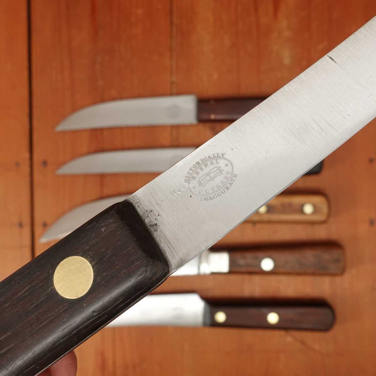 Bernal Cutlery Historically Inaccurate 5.5" - 5.75"  Butcher's Utility / Field Knife Repurposed Carbon Steel USA