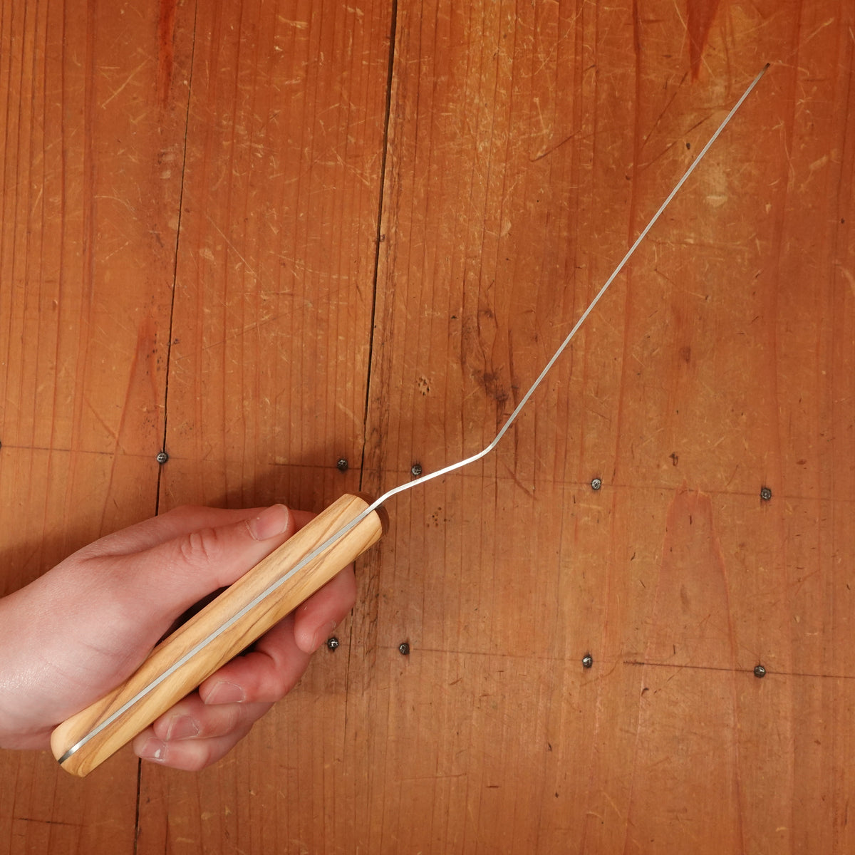 Due Buoi Narrow Spatula - Olive