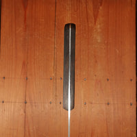 CR (?..angolo) Round Nose Slicer Ham Roast Beef Etc Carbon Steel Walnut Italy 1950s-70s