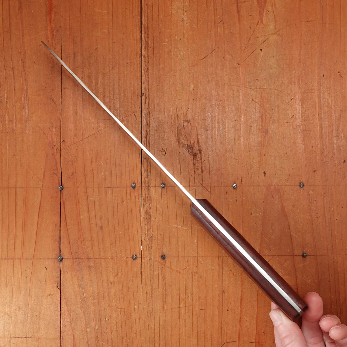 HM Slater Venture 7" Boning / Trimming Knife Carbon Steel Rosewood Handle Sheffield, England ~1950-70