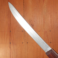 HM Slater Venture 7" Boning / Trimming Knife Carbon Steel Rosewood Handle Sheffield, England ~1950-70