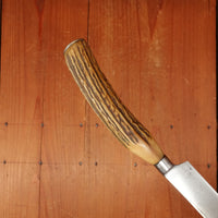 Unmarked / Marks Lost 8.25" Carving Knife Carbon Steel Sheffield ~1890s-1920s