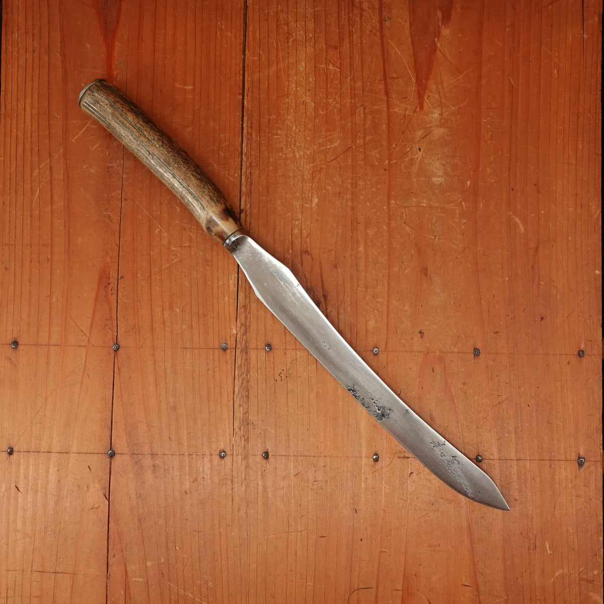 A J Jordan AAA1 7" Flexible Carver Carbon Shear Steel Stag Sheffield 1878-1926