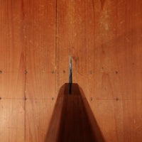 Hatsukokuro Sumi 150mm Bunka Iron Clad Aogami 2 Kurouchi Wenge Handle