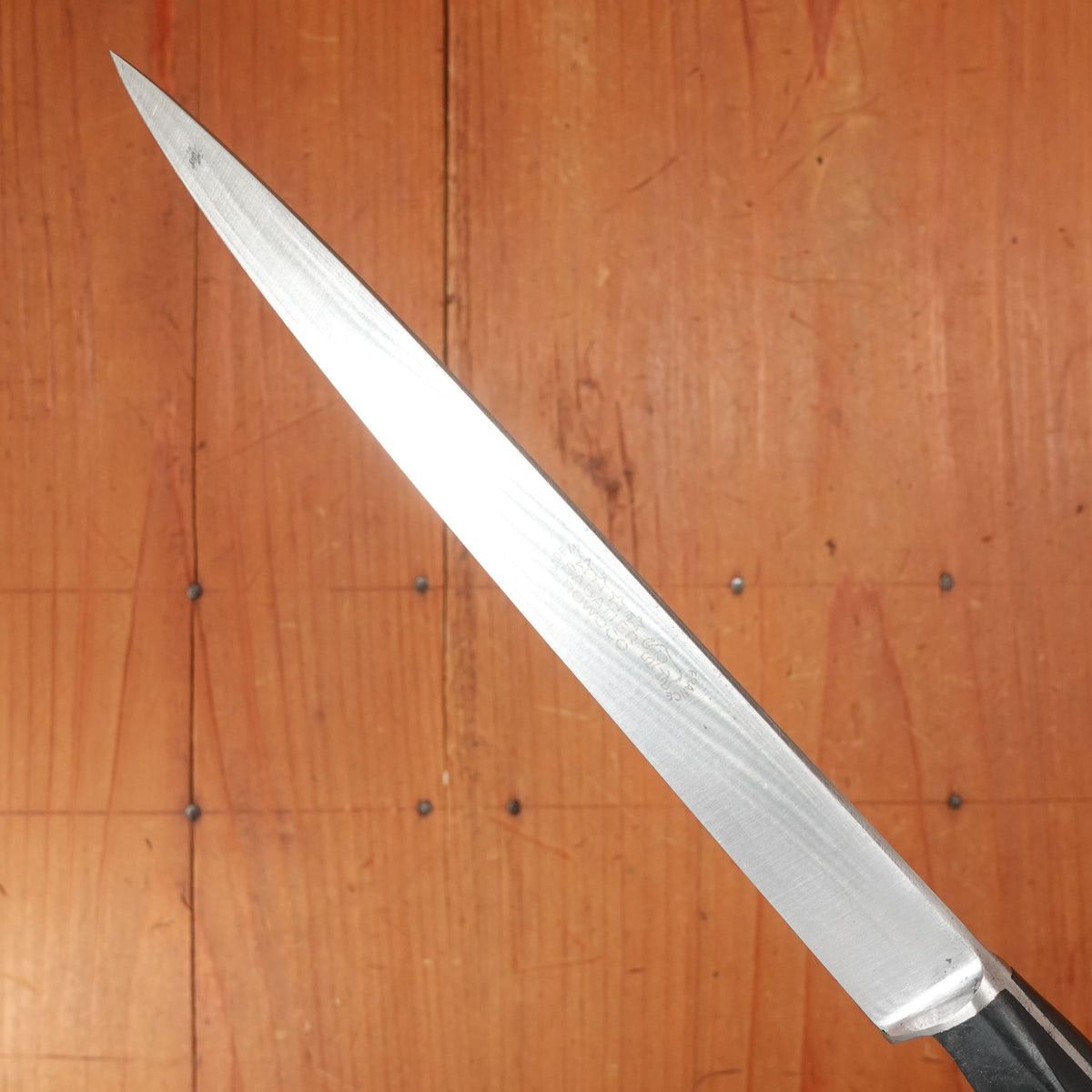 Sabatier Thiers Issard 4 Star Elephant 8" Canadian Slicer Stainless France 1960-70s