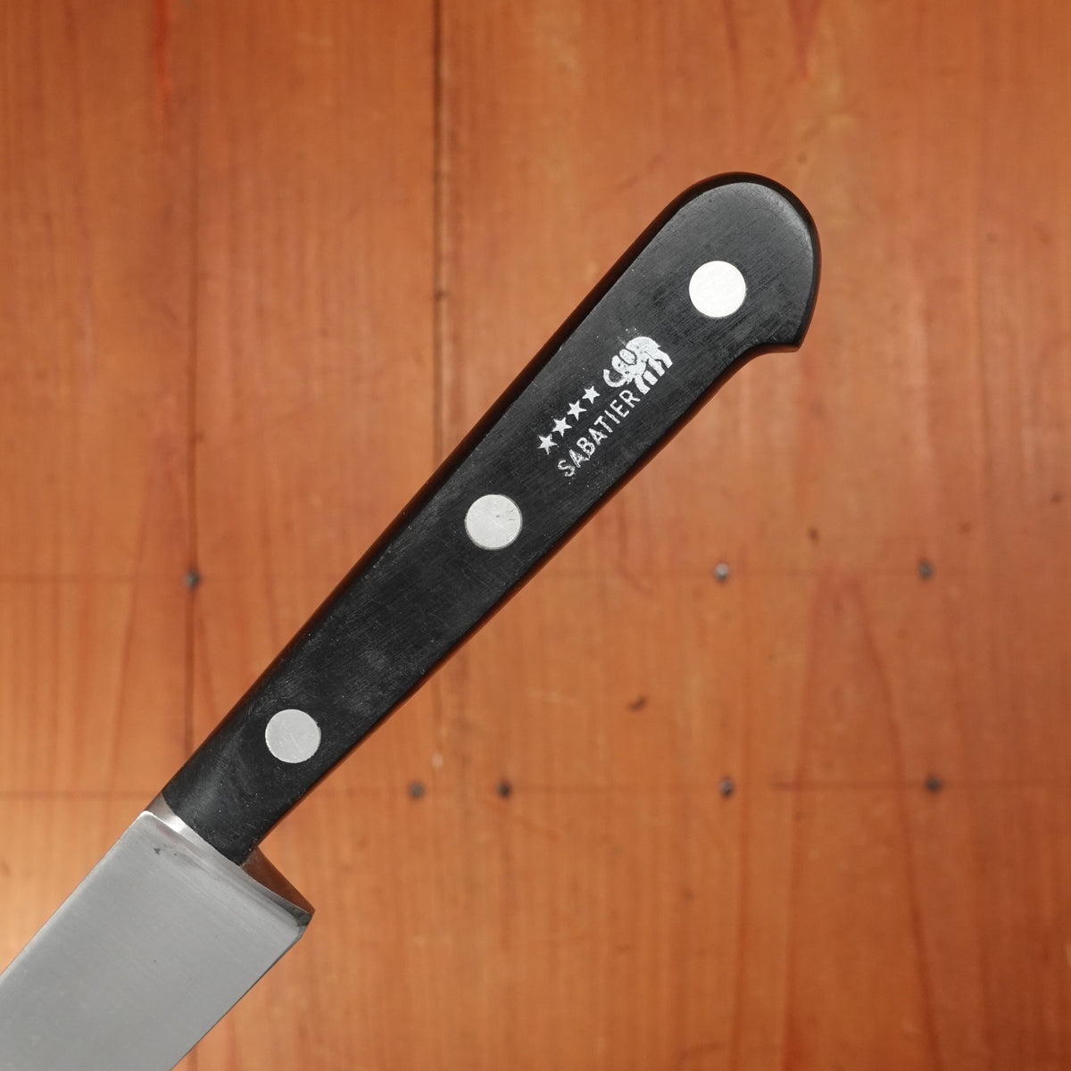 Sabatier Thiers Issard 4 Star Elephant 8" Canadian Slicer Stainless France 1960-70s