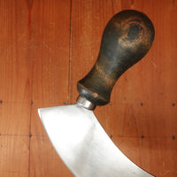 Lusonia (sp?) Mezzaluna Carbon Steel Beech Italy 1950s-70s