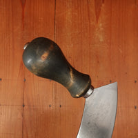 Lusonia (sp?) Mezzaluna Carbon Steel Beech Italy 1950s-70s