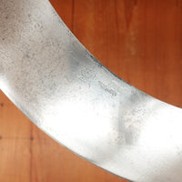 Lusonia (sp?) Mezzaluna Carbon Steel Beech Italy 1950s-70s