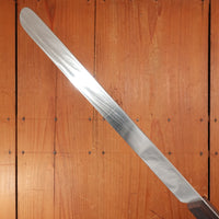 New Old Stock Columbia Cutlery Co 12" Roast Beef Knife Stainless Rosewood Handle USA 1930-50s