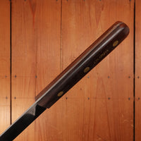 New Old Stock Columbia Cutlery Co 12" Roast Beef Knife Stainless Rosewood Handle USA 1930-50s