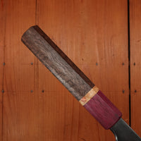 Rolin Knives GoMai 180mm Chef 125cr1 Walnut Box Elder Purpleheart