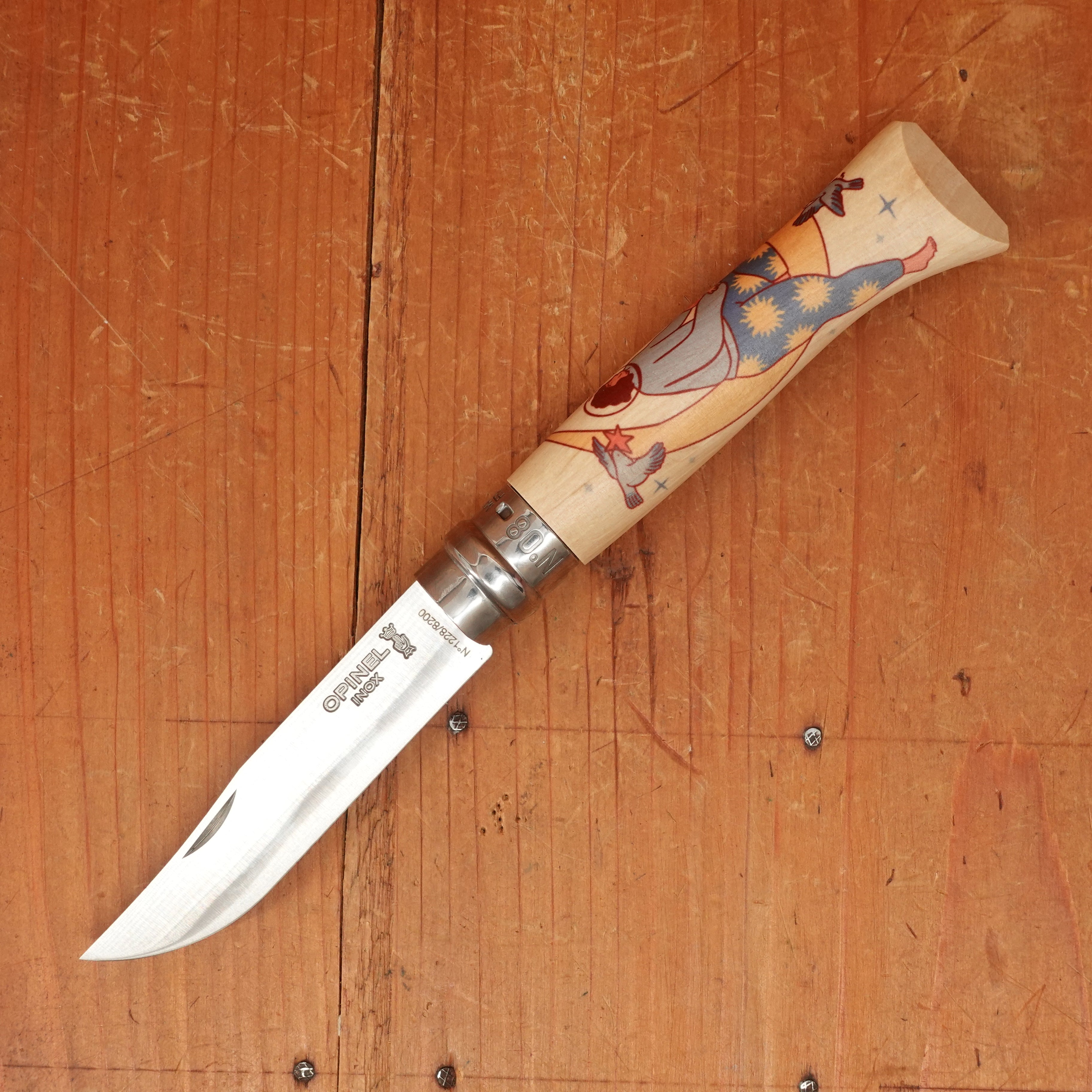 Opinel No. 8 Stainless Rick-lock - Artist Cosmos Edition - Asile