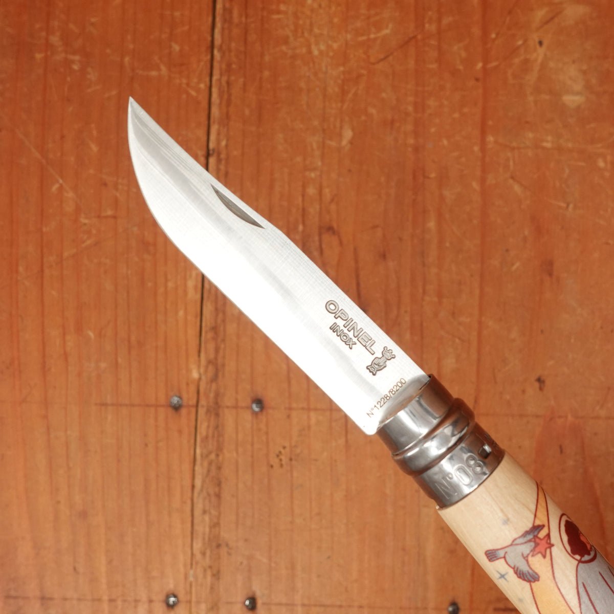 Opinel No. 8 Stainless Rick-lock - Artist Cosmos Edition - Asile