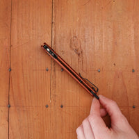 Benchmade 537BK-07 Bailout Reverse Tanto CPM-Magnacut AXIS Lock Burnt Copper Aluminum Handle
