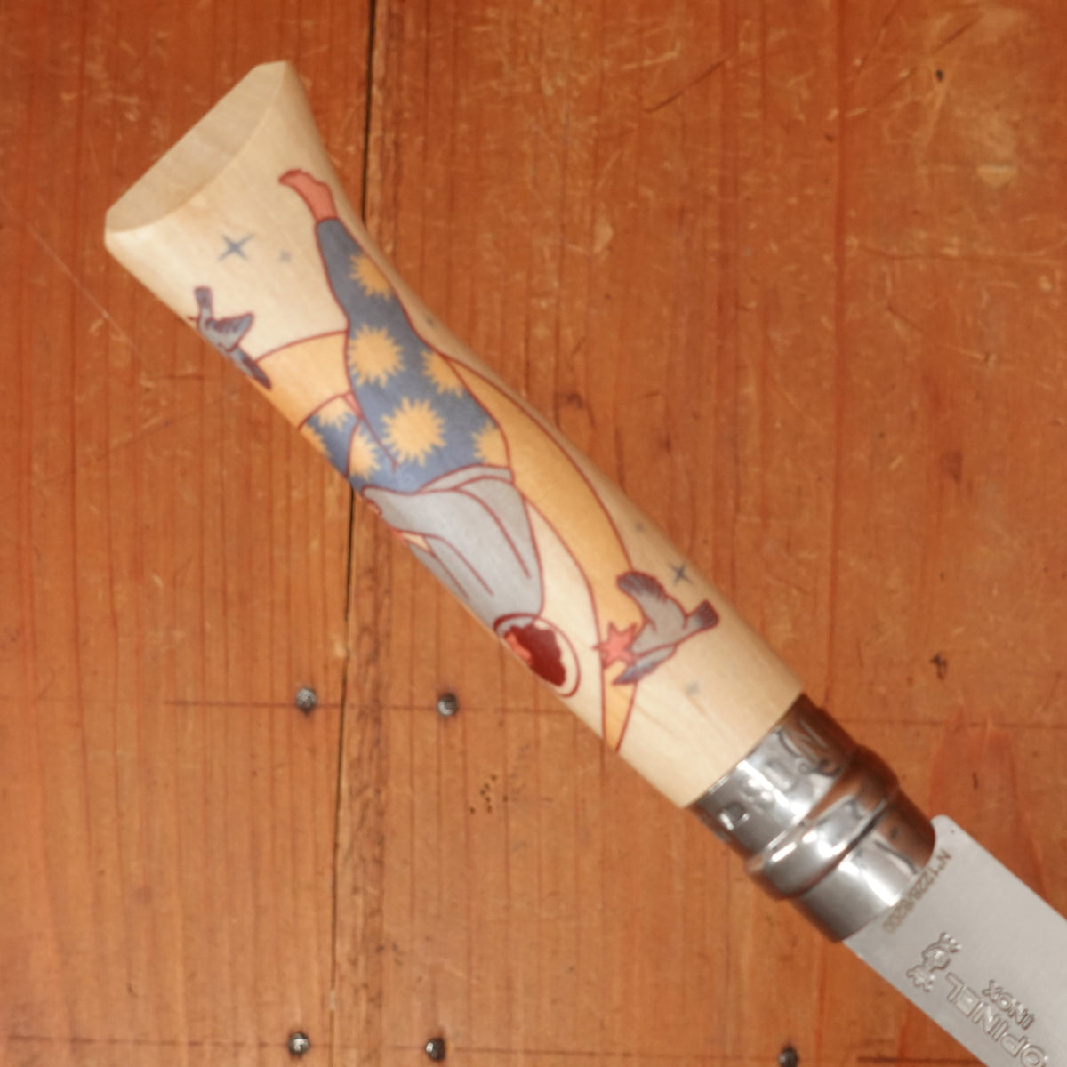 Opinel No. 8 Stainless Rick-lock - Artist Cosmos Edition - Asile