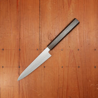 Sakai Kikumori Nakagawa V10 150mm Petty VG10 Damascus Oak Handle with Saya