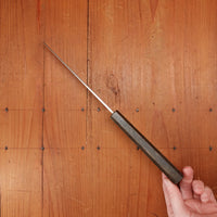Sakai Kikumori Nakagawa V10 150mm Petty VG10 Damascus Oak Handle with Saya