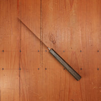 Sakai Kikumori Nakagawa V10 150mm Petty VG10 Damascus Oak Handle with Saya