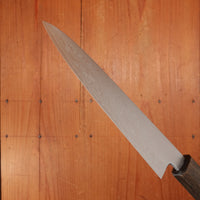 Sakai Kikumori Nakagawa V10 150mm Petty VG10 Damascus Oak Handle with Saya
