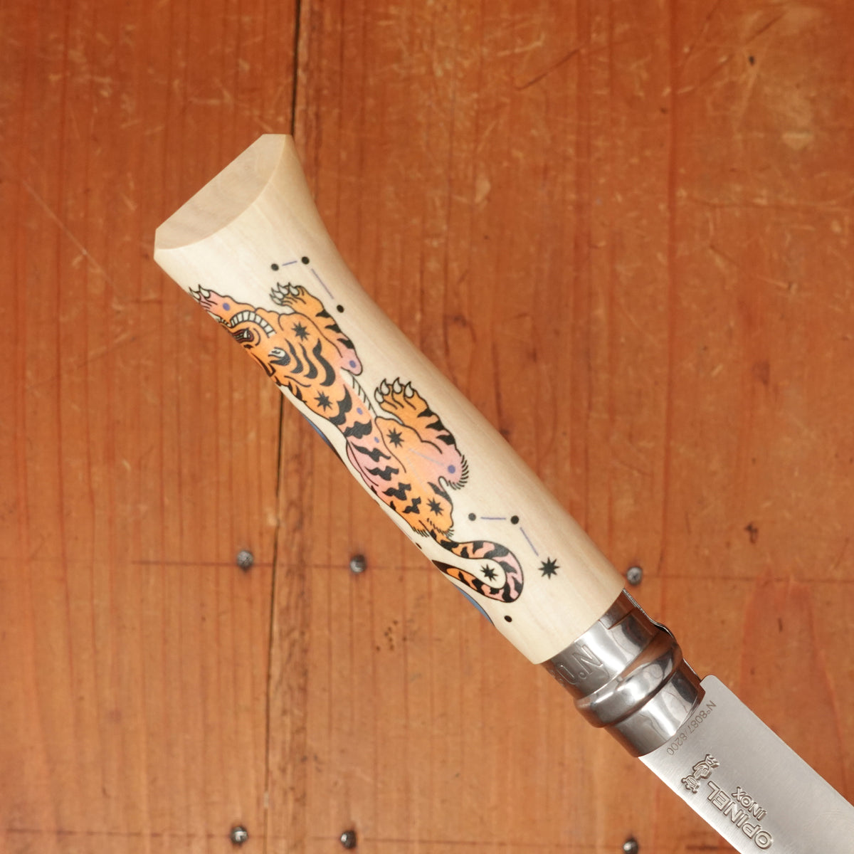 Opinel No. 8 Stainless Rick-lock - Artist Cosmos Edition - Dalkhafine