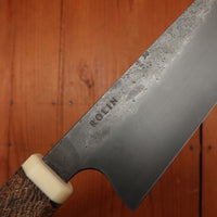 Rolin Knives 210mm Chef 52100 Nashiji Dyed Oak Bone Micarta