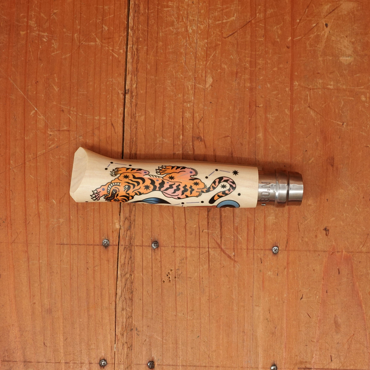 Opinel No. 8 Stainless Rick-lock - Artist Cosmos Edition - Dalkhafine